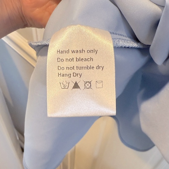 Aleeza Paris motif shimmer slip Skirt XLG - Picture 7 of 7